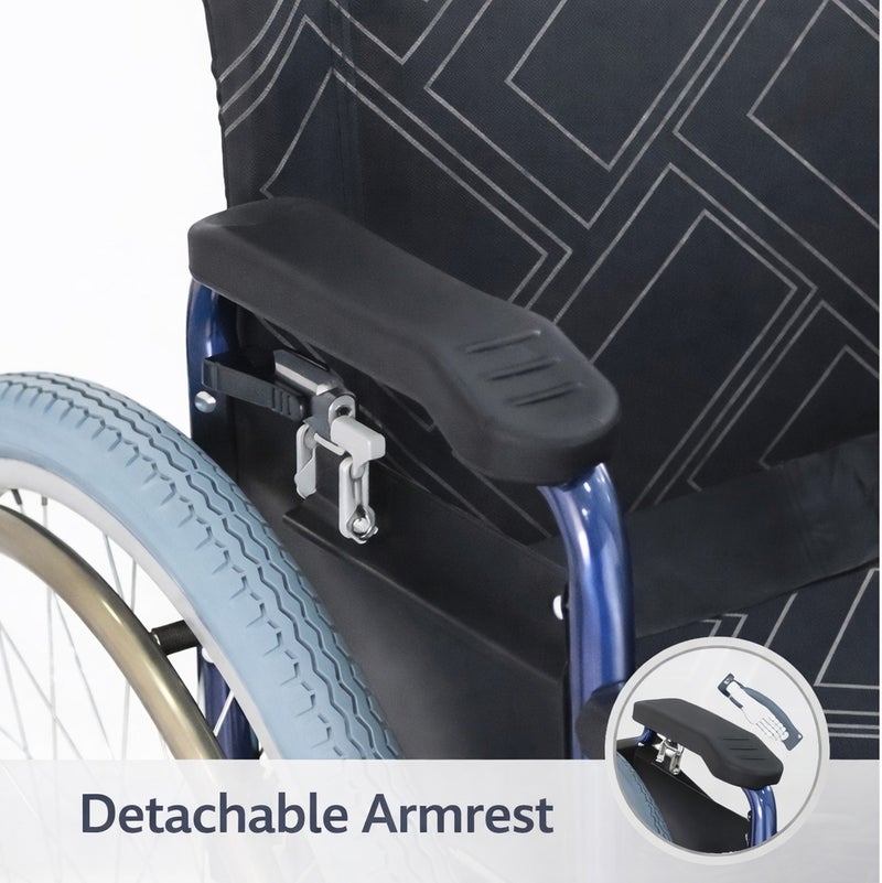 Gilani Mobility Self Propelled Oversized Manual Wheelchair - Image 3
